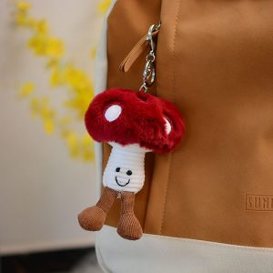 Mushroom Keychain
