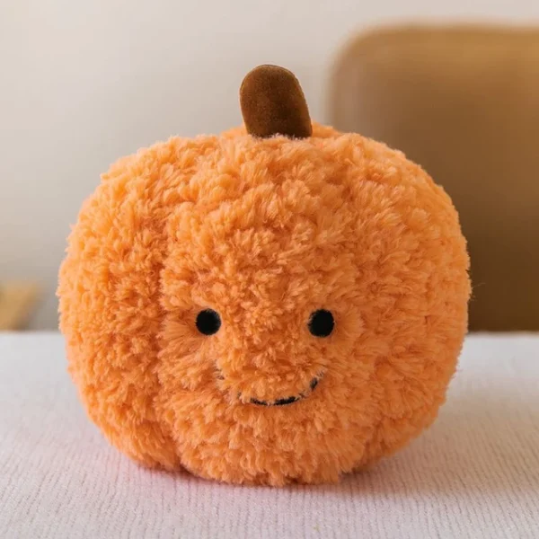 Orange Pumpkin Plush Toy